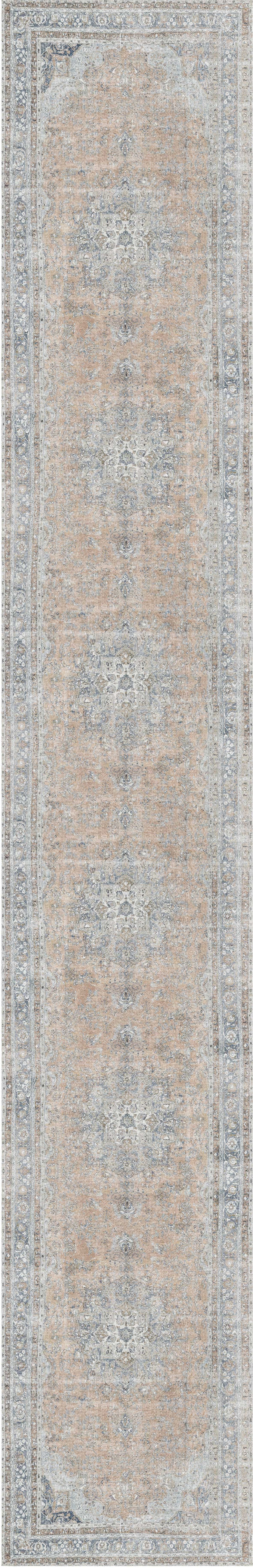 Vintage Crown Oxus Desert Distressed Vintage Distressed Vintage Rug - 3249-07
