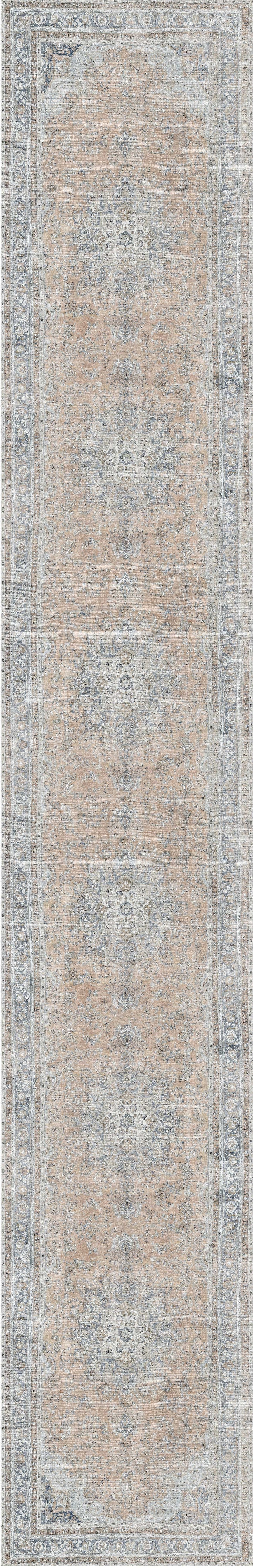 Vintage Crown Oxus Desert Distressed Vintage Distressed Vintage Rug - 3249-07
