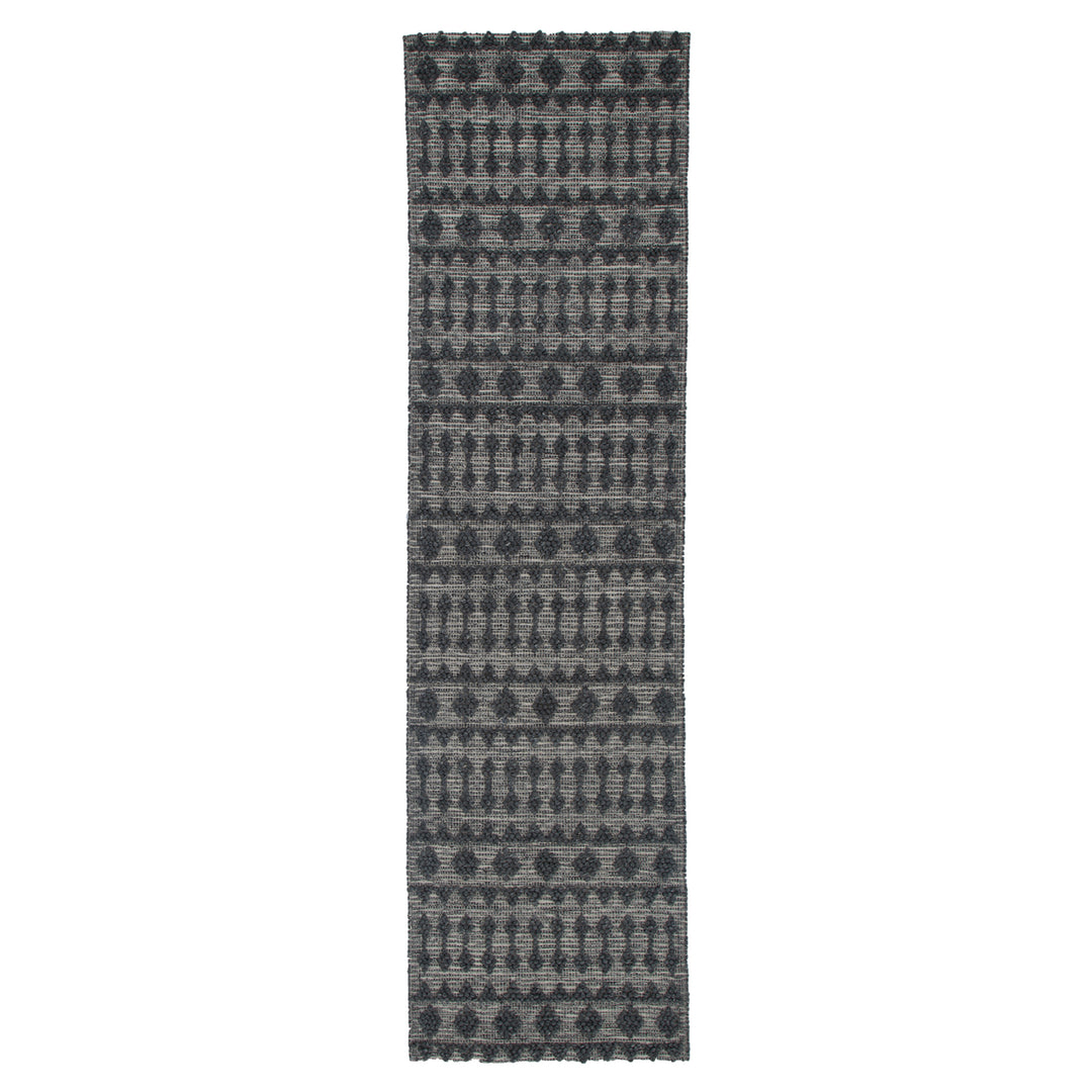 Himalaya Fine Tribal Grey Wool Rug - 900 GREY