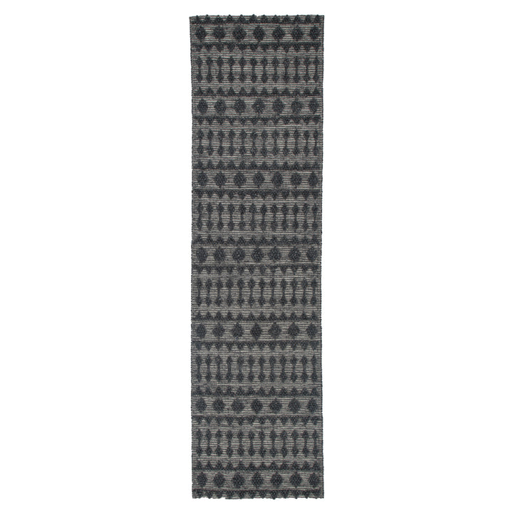 Himalaya Fine Tribal Grey Wool Rug - 900 GREY