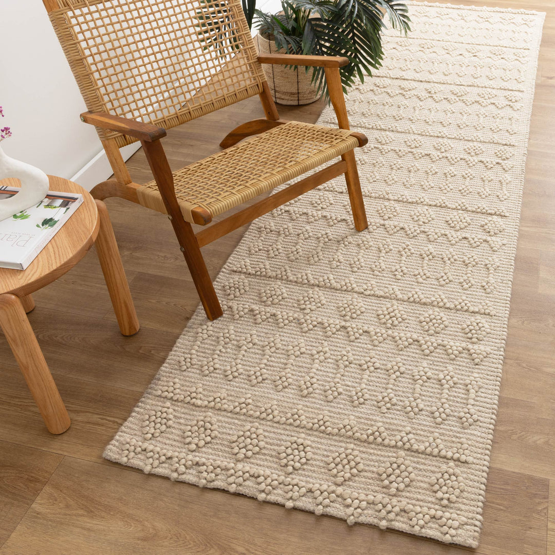 Himalaya Fine Tribal Natural Wool Rug
