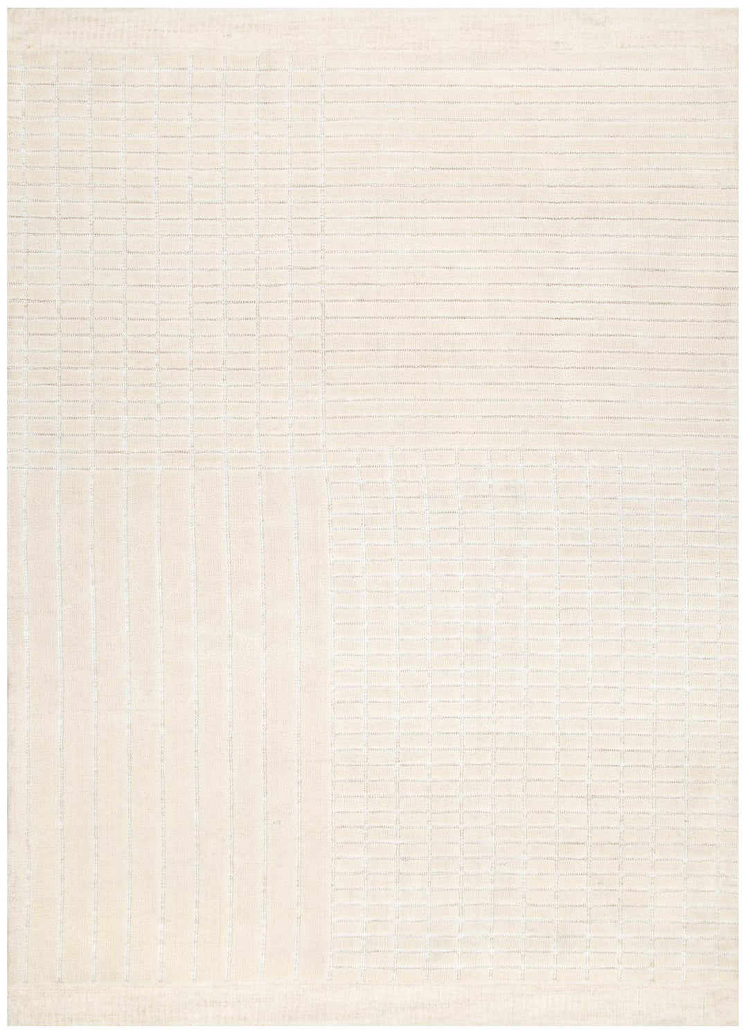 Canyon Ivory Carved Rug - CANYON05