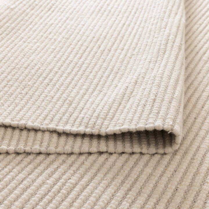 NATURA IVORY WOOL RUG