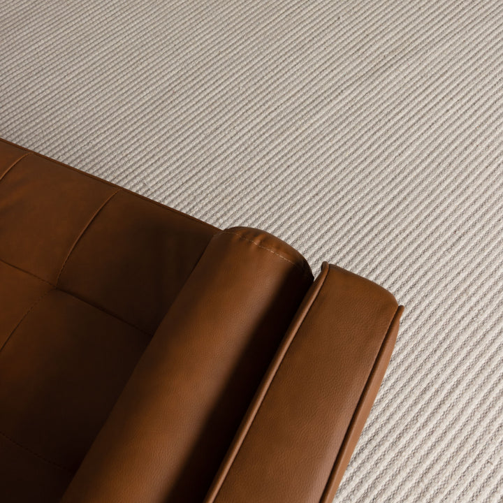 NATURA IVORY WOOL RUG