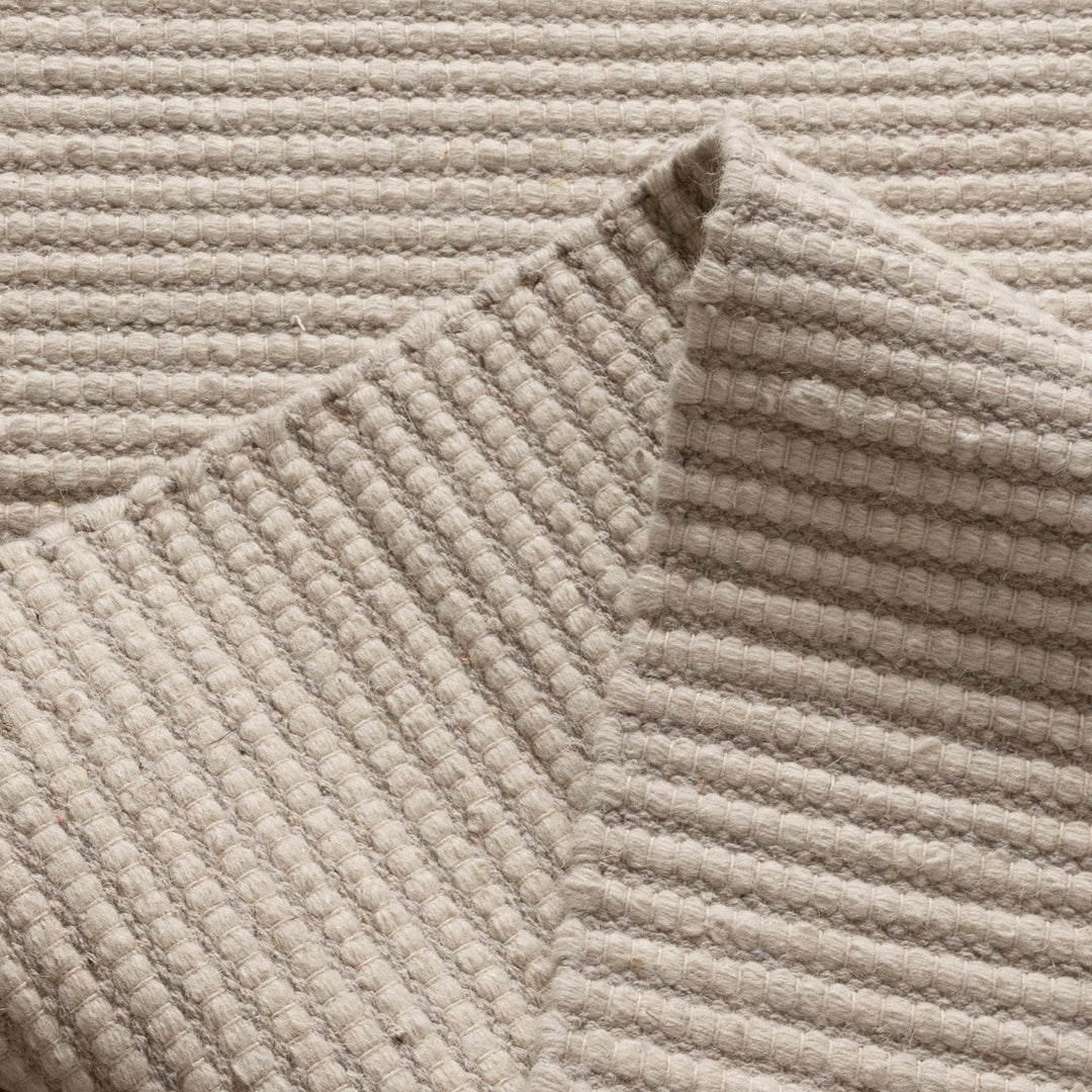 NATURA IVORY WOOL RUG