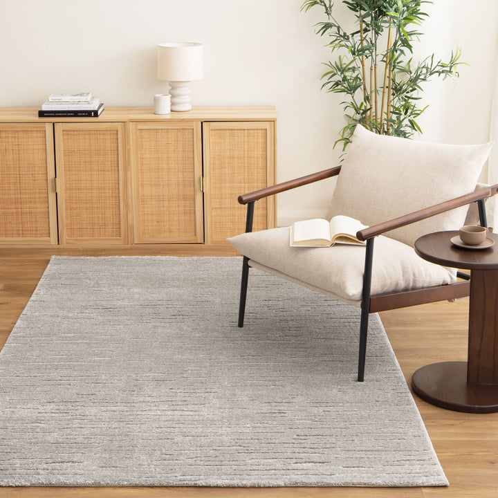 Korra Grey Lines Rug (K100) - New Arrival