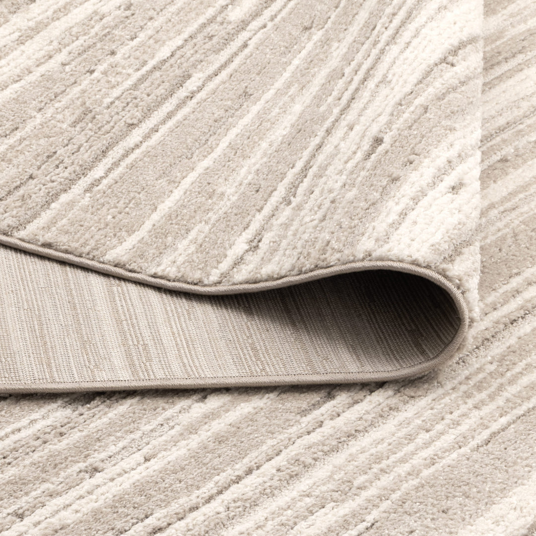 Korra Cream Beige Lines Rug (K200) - New Arrival