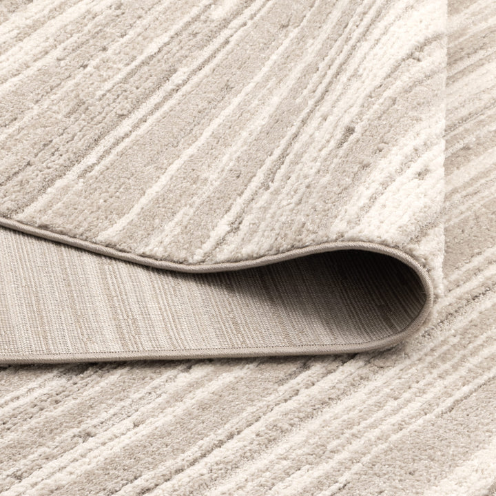 Korra Cream Beige Lines Rug (K200) - New Arrival