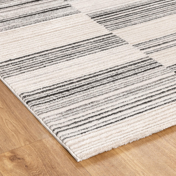 Sierra Lines Grey Rug - New Arrival