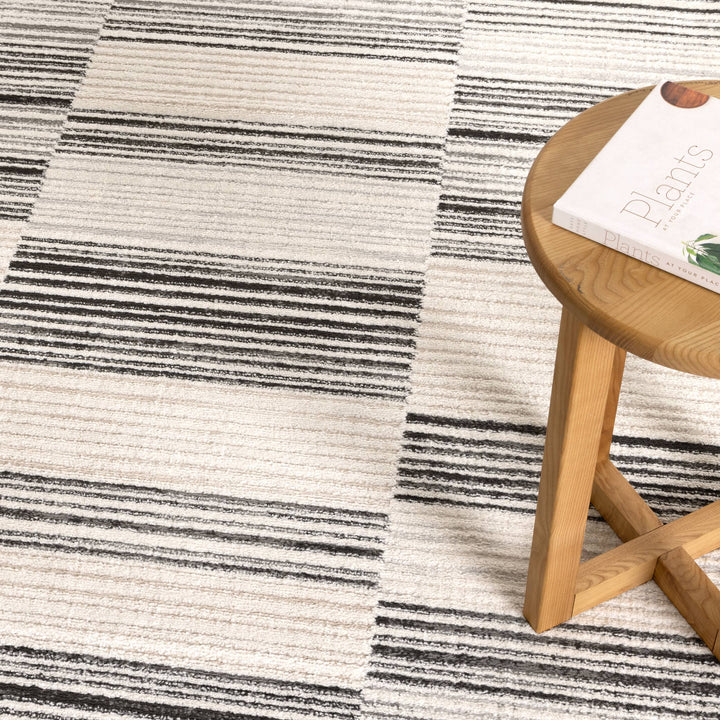 Sierra Lines Grey Rug - New Arrival