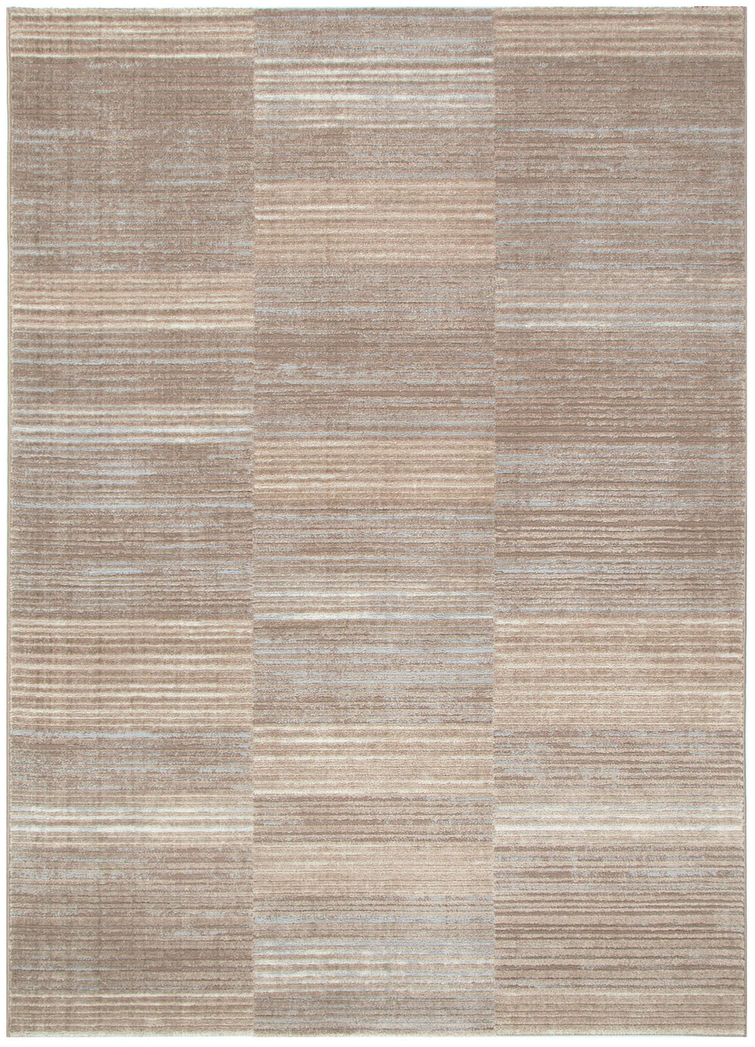 Sierra Lines Brown Grey Rug - New Arrival