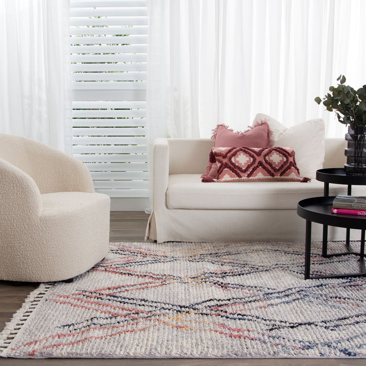 Mansour Argyle Multi Geometric Rug - 10MULT