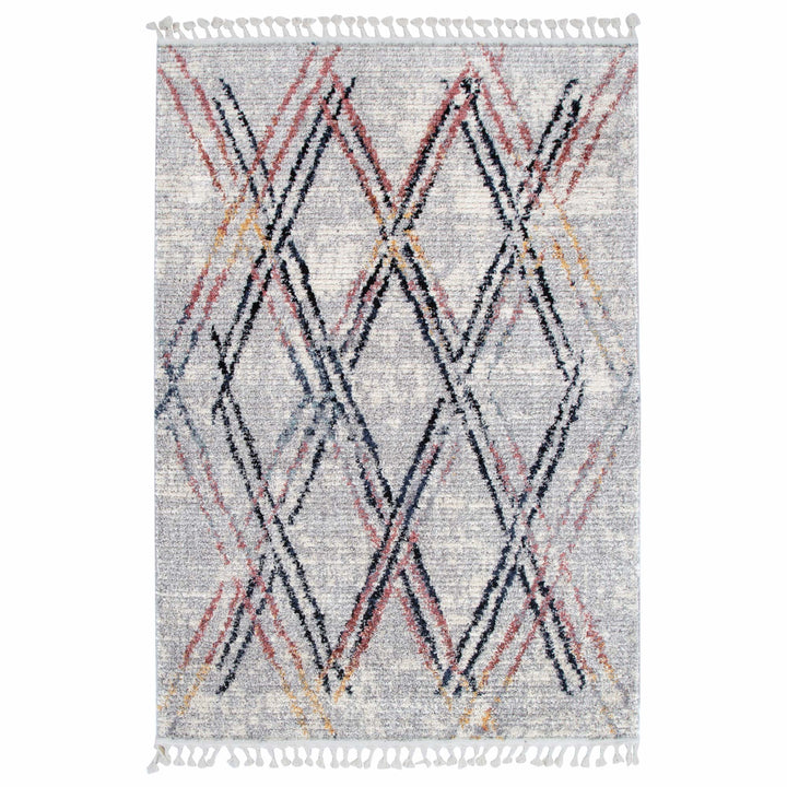 Mansour Argyle Multi Geometric Rug - 10MULT