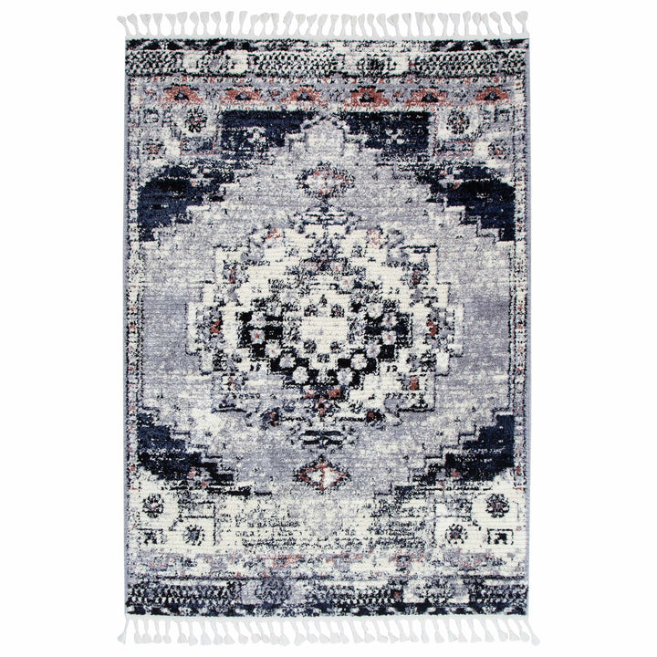 Mansour Antique Blue Transitional Rug - 11BLUE