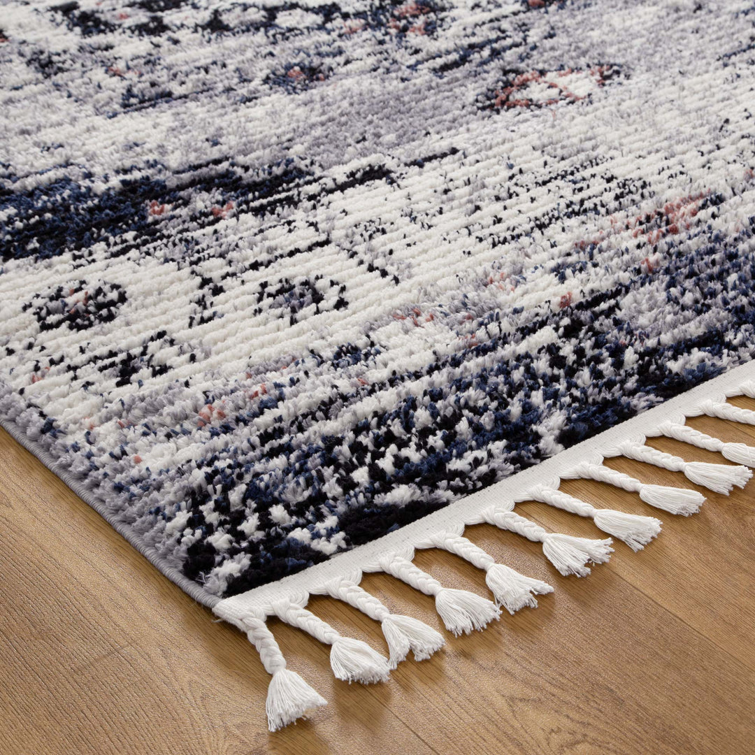Mansour Antique Blue Transitional Rug - 11BLUE