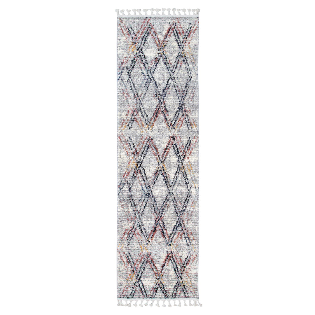 Mansour Argyle Multi Geometric Rug - 10MULT