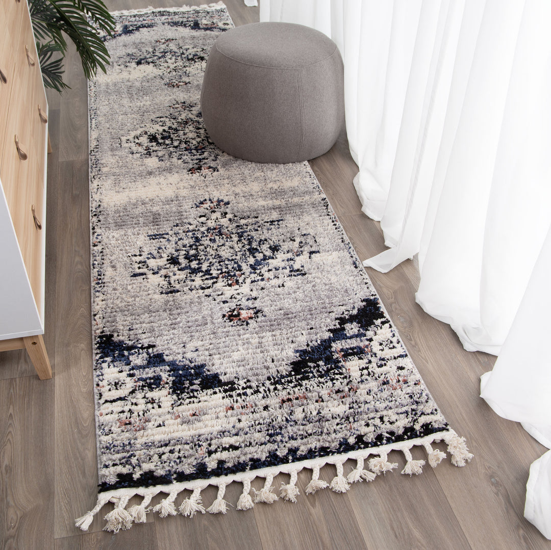 Mansour Antique Blue Transitional Rug - 11BLUE