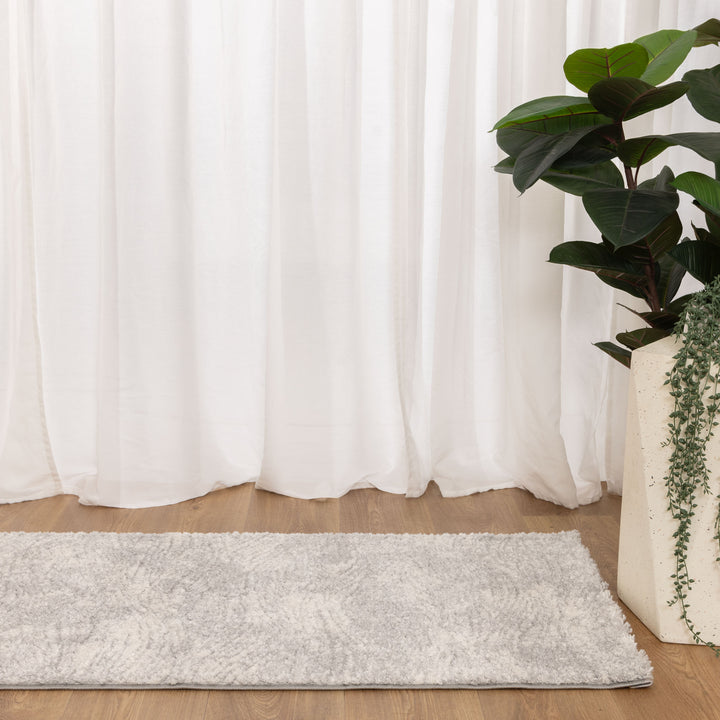 Nola Carved Grey Rug - N003