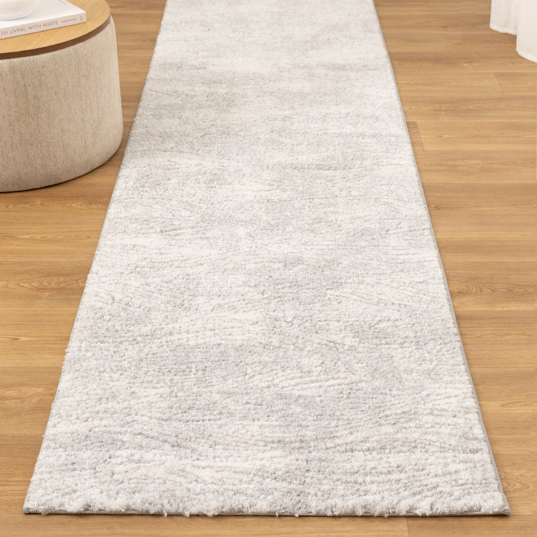 Nola Carved Grey Rug - N003