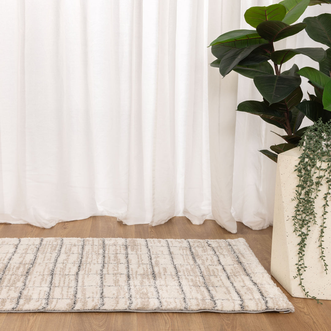 Nola Clean Lines Neutral Rug - N004