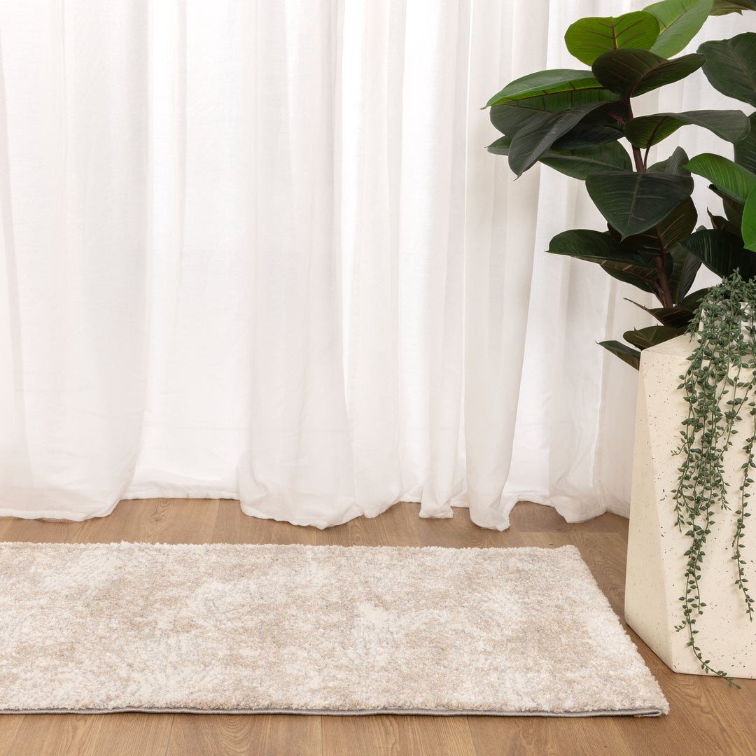 Nola Carved Beige Rug - N005
