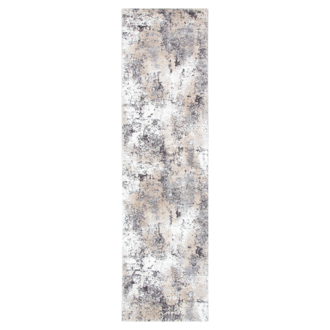Nola Abstract Grey Beige Rug - N006