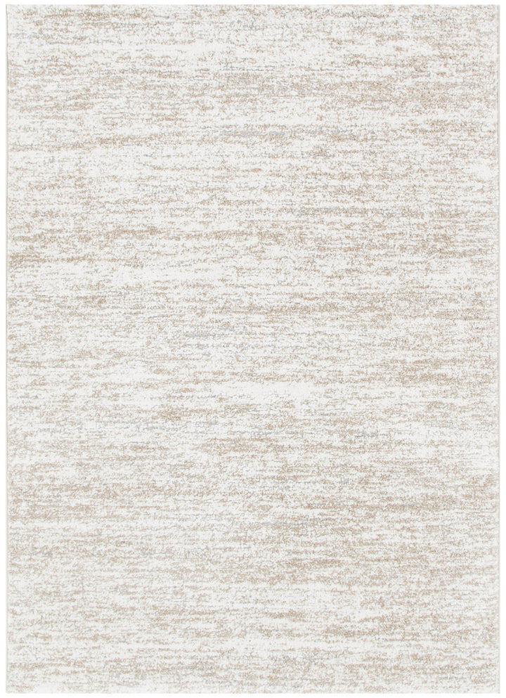 Nola Canvas Abstract Beige Rug - N009