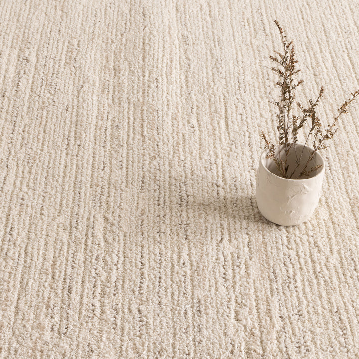 Nizza Faded Lines Cream Rug - N010 - New Arrival