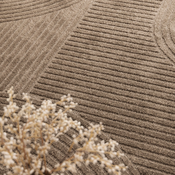 Nessa Brown Arches Rug