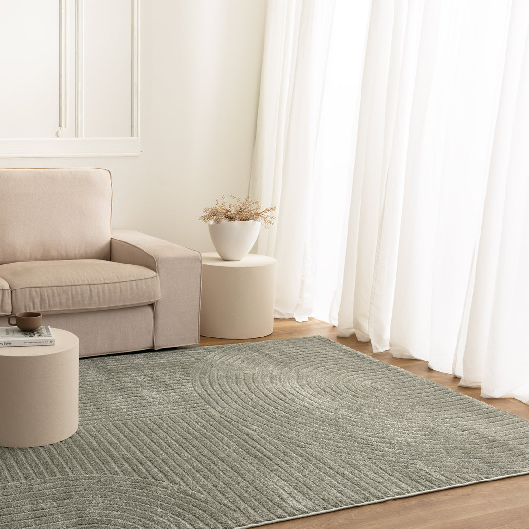 Nessa Green Arches Rug