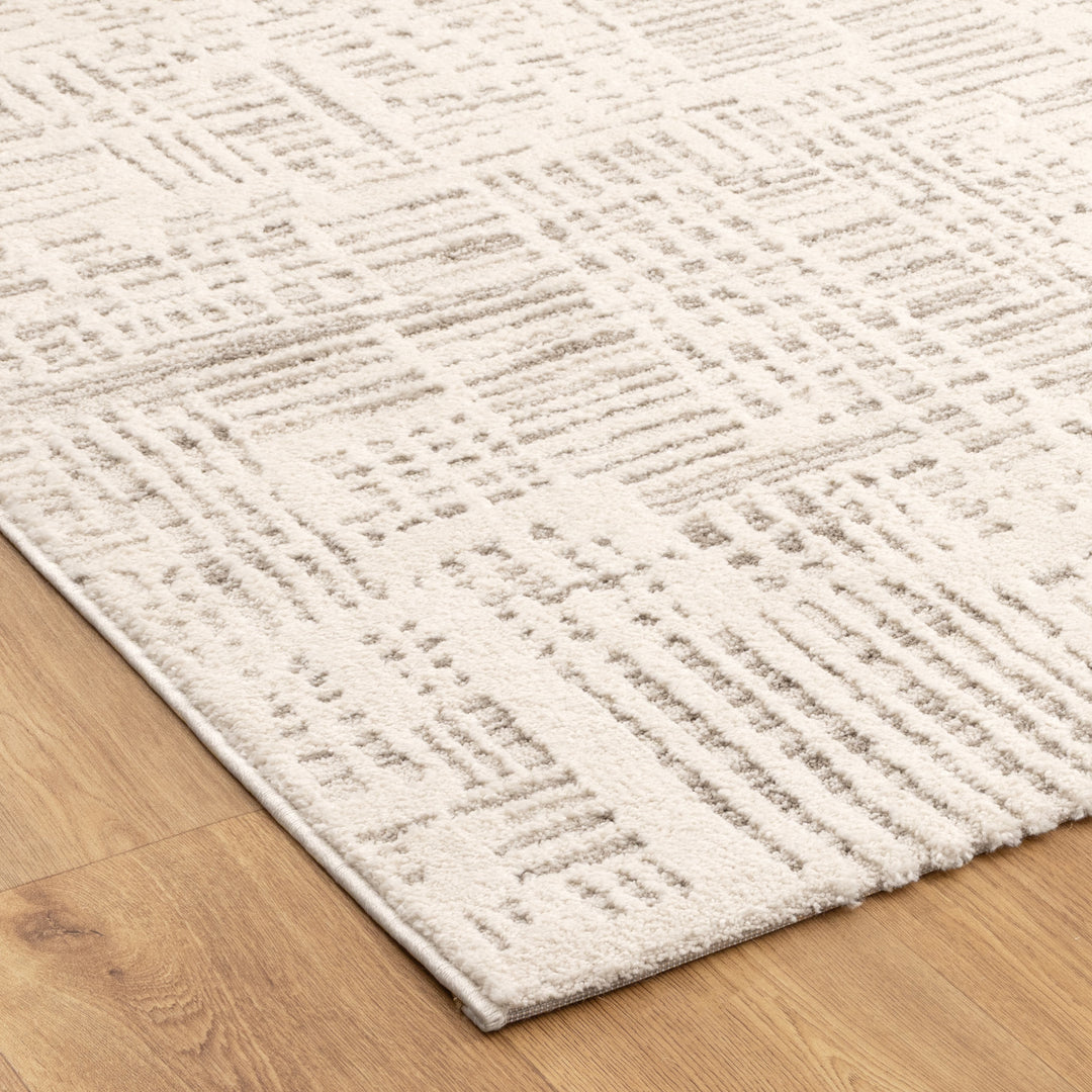 Nessa Geo Sculpted Lines Rug
