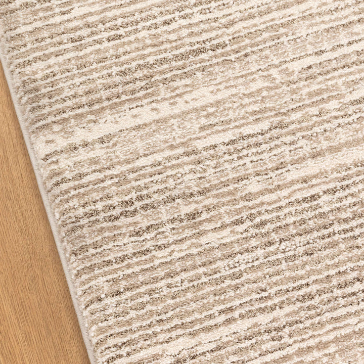 Nizza Lines Cream Beige Rug - N003