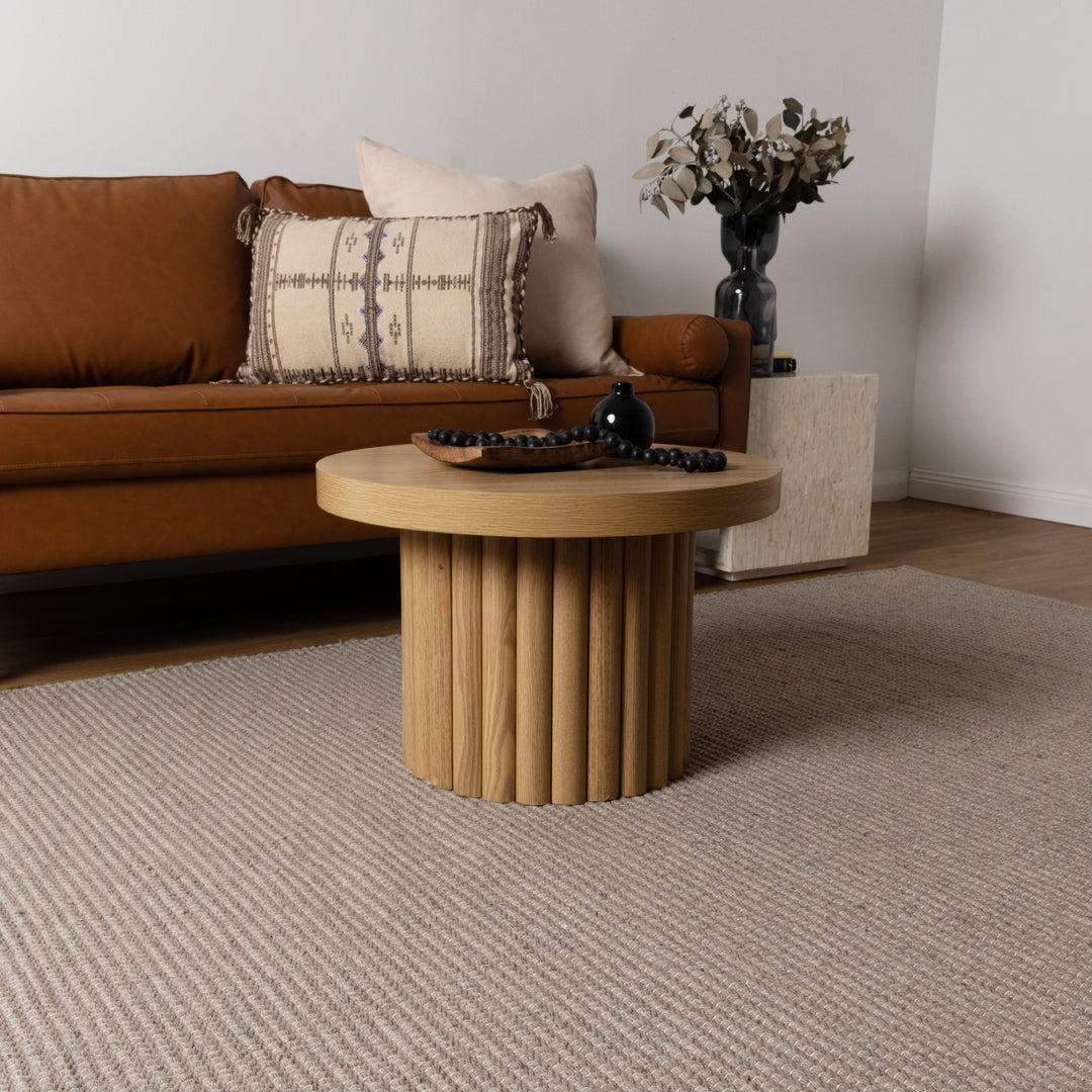 NATURE OATMEAL WOOL RUG