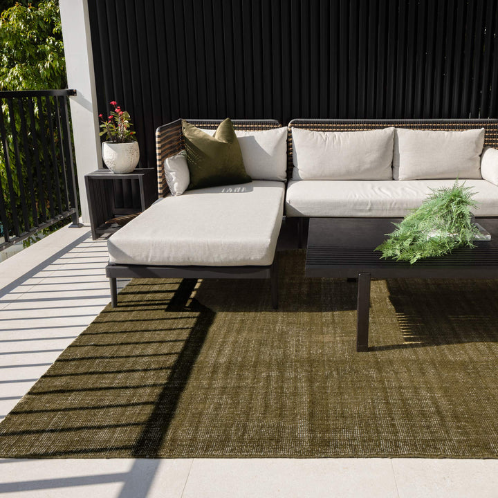 Harbour Olive Green Indoor Outdoor Rug: New Arrival