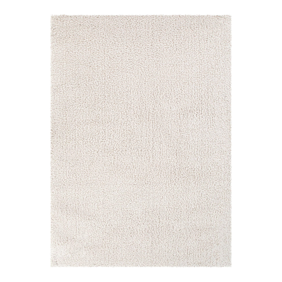 Plush Shaggy Beige Rug