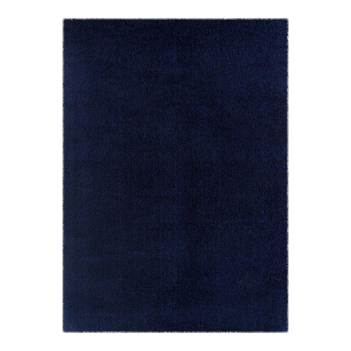 Plush Shaggy Navy Rug