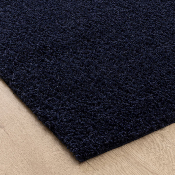 Plush Shaggy Navy Rug