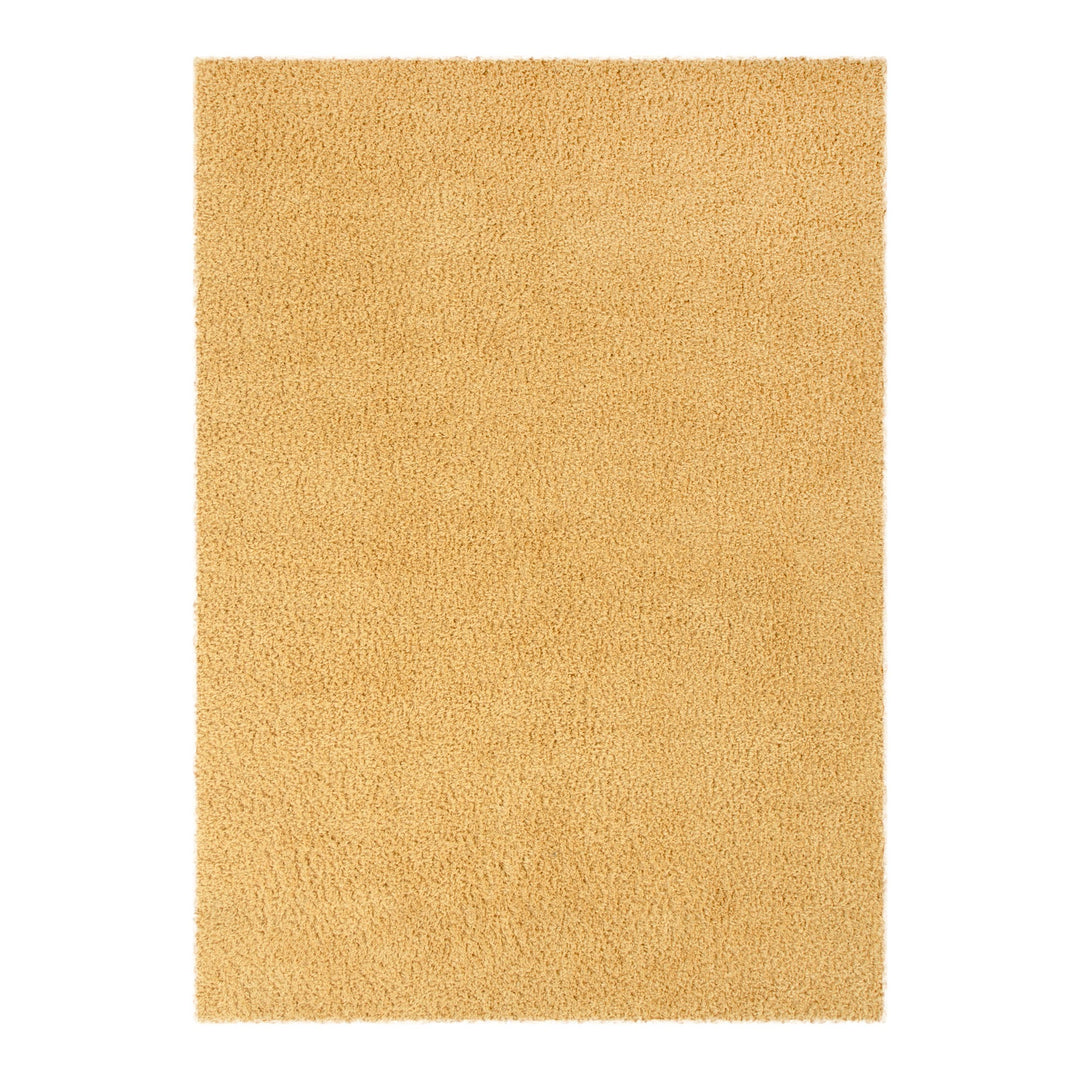 Plush Shaggy Ochre Rug