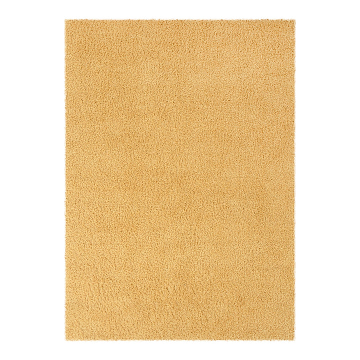 Plush Shaggy Ochre Rug