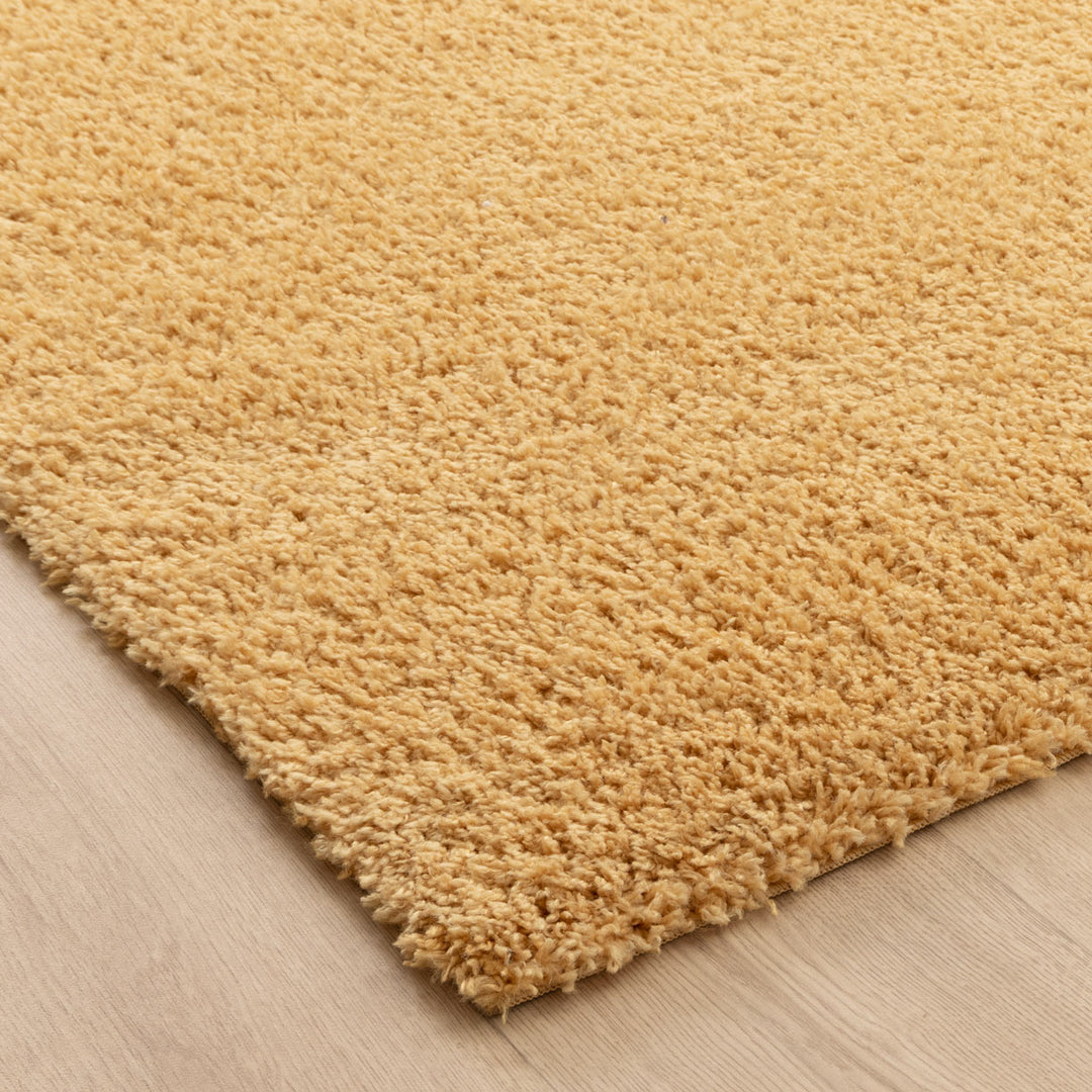 Plush Shaggy Ochre Rug