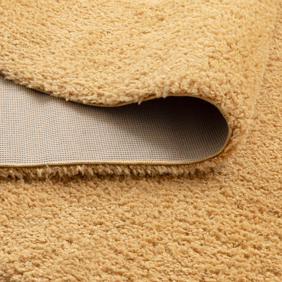 Plush Shaggy Ochre Rug