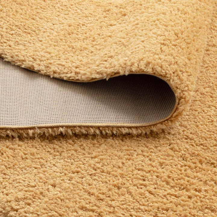 Plush Shaggy Ochre Rug