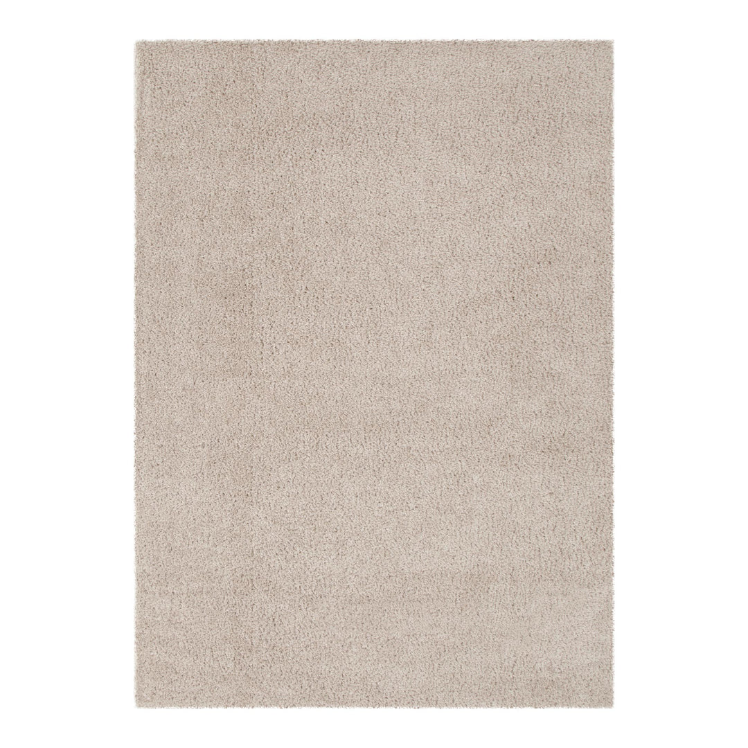 Plush Shaggy Taupe Rug