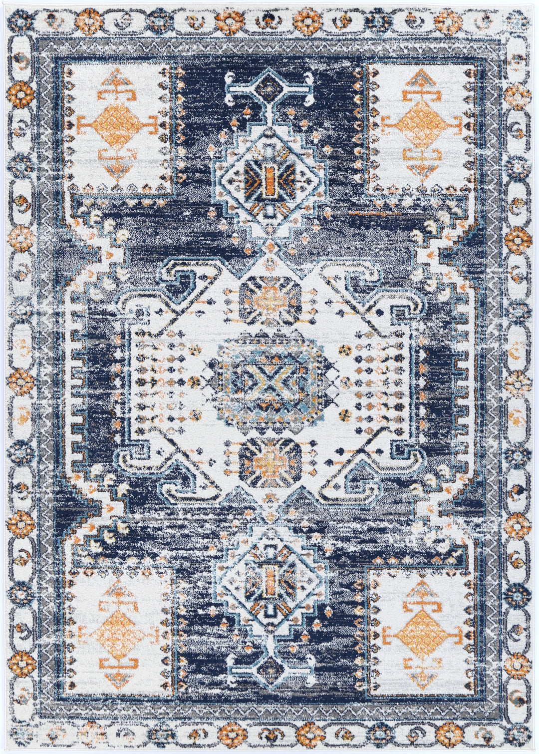 Provence - Prov06 D.Blue/Cream