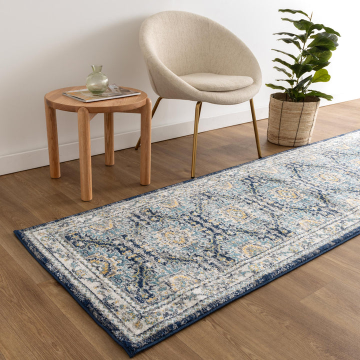 Provence Frejus Blue Transitional Rug - 021