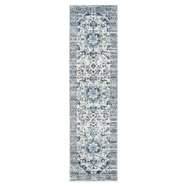 Provence Gruissan Blue & Ivory Transitional Rug - 022