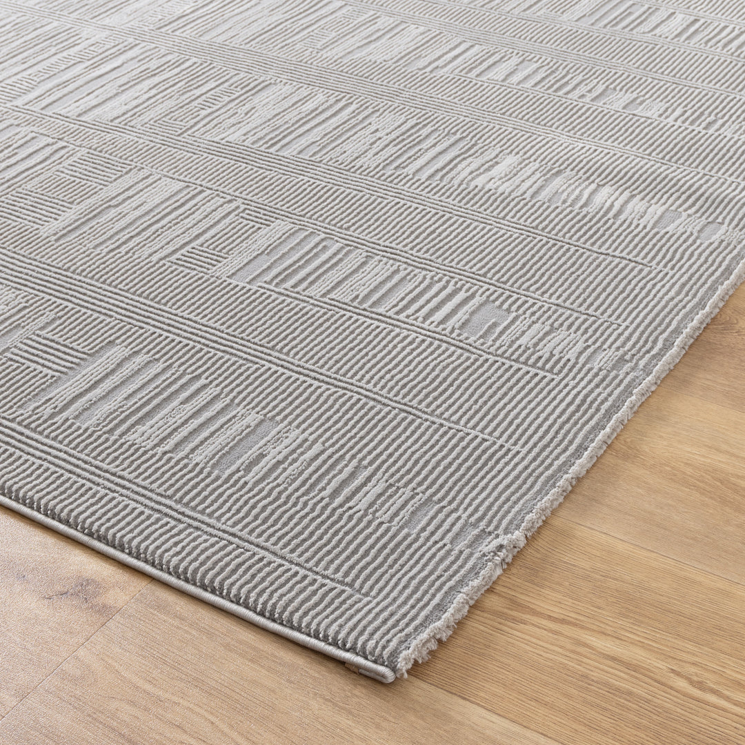 Sign Dimensions Grey Rug S005