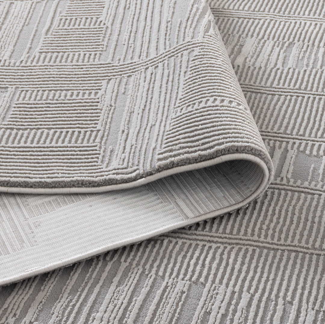 Sign Dimensions Grey Rug S005