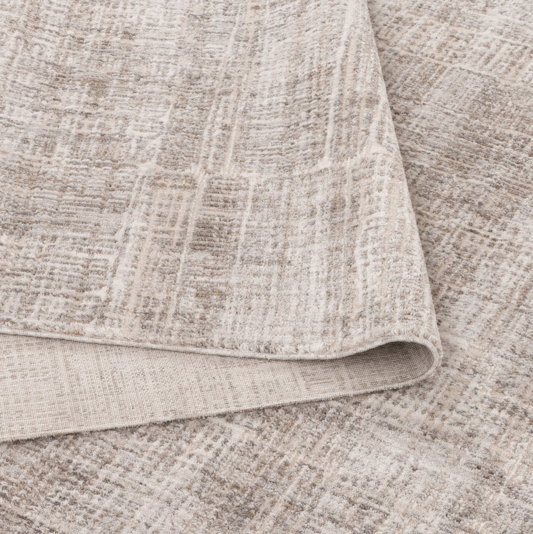 Solenne Beige Abstract Rug - S500