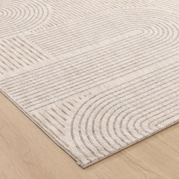 Solenne Neutral Arches Rug - S902